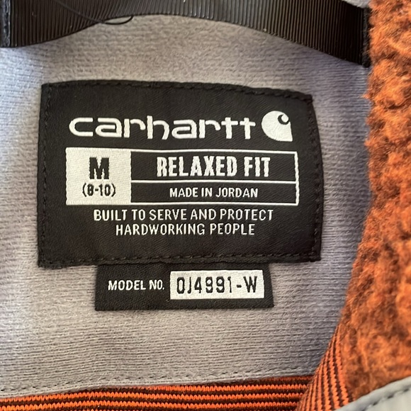 NWT Carhartt women’s fleece pullover - Picture 4 of 10